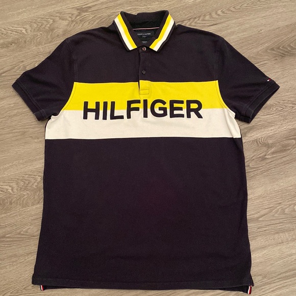 Tommy Hilfiger Polo Shirt Size L - Picture 1 of 6